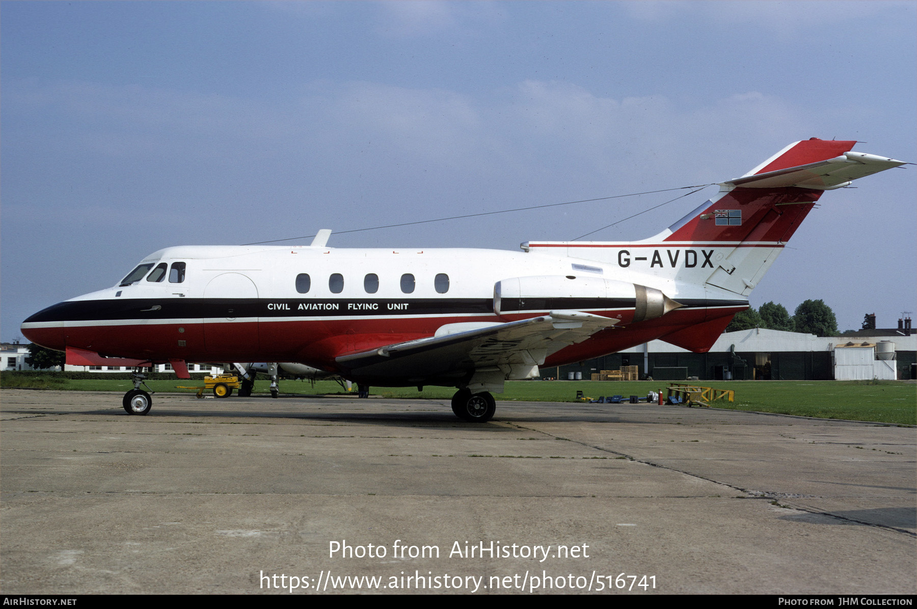 Aircraft Photo of G-AVDX | Hawker Siddeley HS-125-3B/RA | Civil Aviation Flying Unit | AirHistory.net #516741