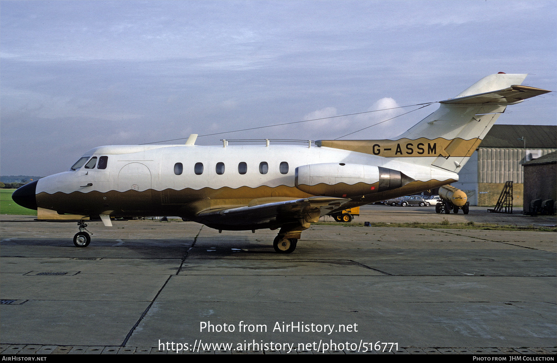 Aircraft Photo of G-ASSM | De Havilland D.H. 125-1A/522 | AirHistory.net #516771