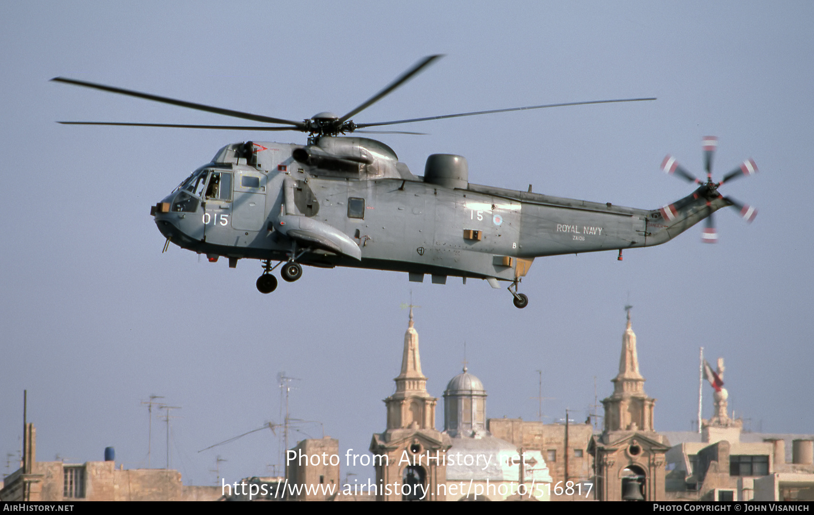 Aircraft Photo of ZA136 | Westland WS-61 Sea King HAS6 | UK - Navy | AirHistory.net #516817