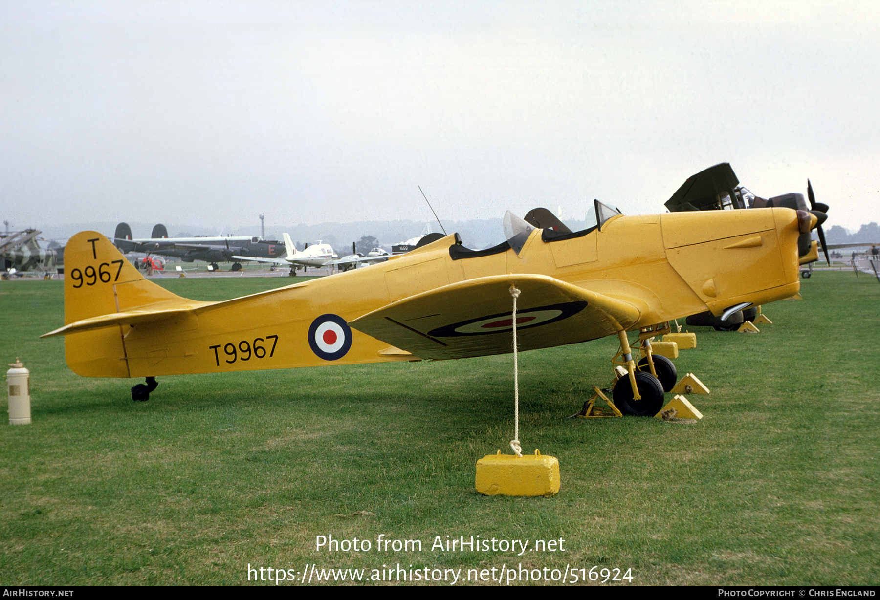 Aircraft Photo of G-AKKR / T9967 | Miles M.14 Magister | UK - Air Force | AirHistory.net #516924