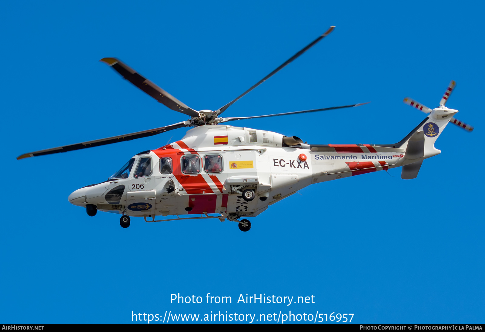 Aircraft Photo of EC-KXA | AgustaWestland AW-139 | Salvamento Marítimo | AirHistory.net #516957