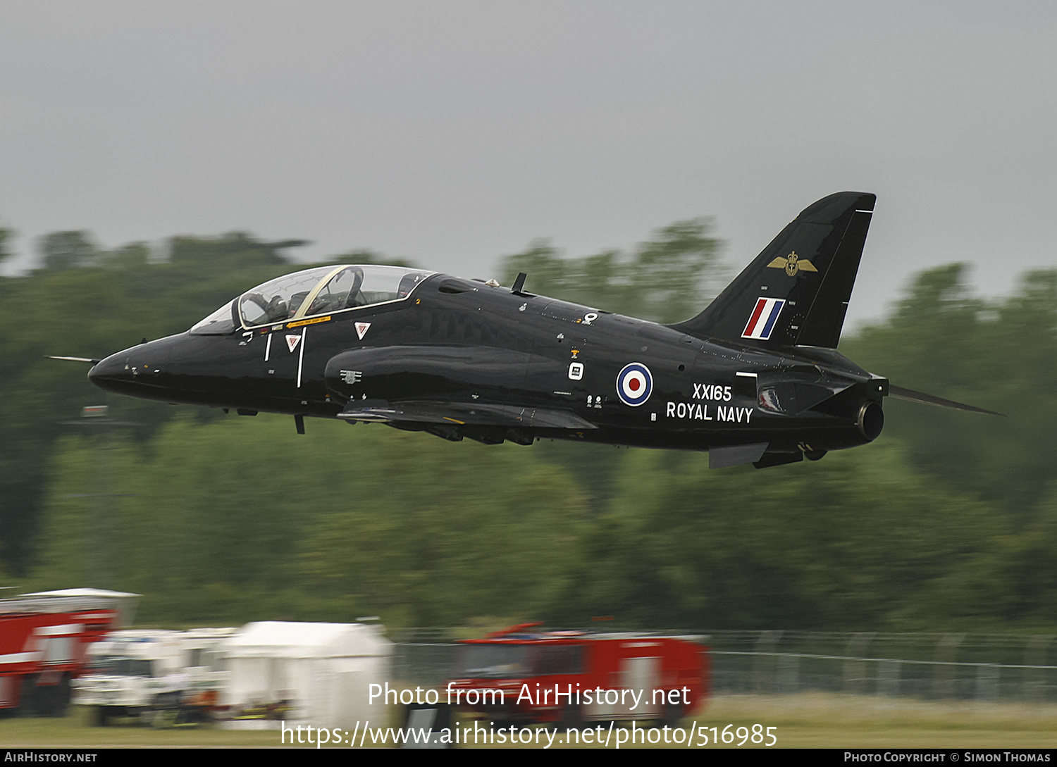 Aircraft Photo of XX165 | Hawker Siddeley Hawk T1 | UK - Navy | AirHistory.net #516985