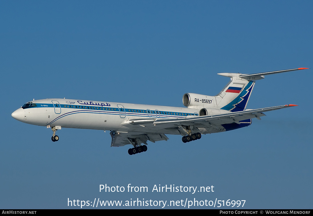 Aircraft Photo of RA-85697 | Tupolev Tu-154M | Sibir - Siberia Airlines | AirHistory.net #516997