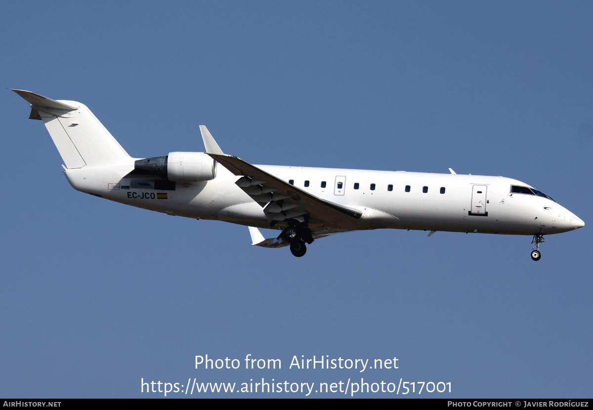 Aircraft Photo of EC-JCO | Bombardier CRJ-200ER (CL-600-2B19) | AirHistory.net #517001