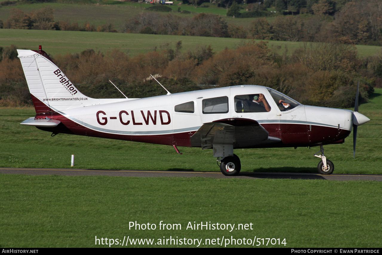 Aircraft Photo of G-CLWD | Piper PA-28-161 Warrior II | Brighton Aviation | AirHistory.net #517014