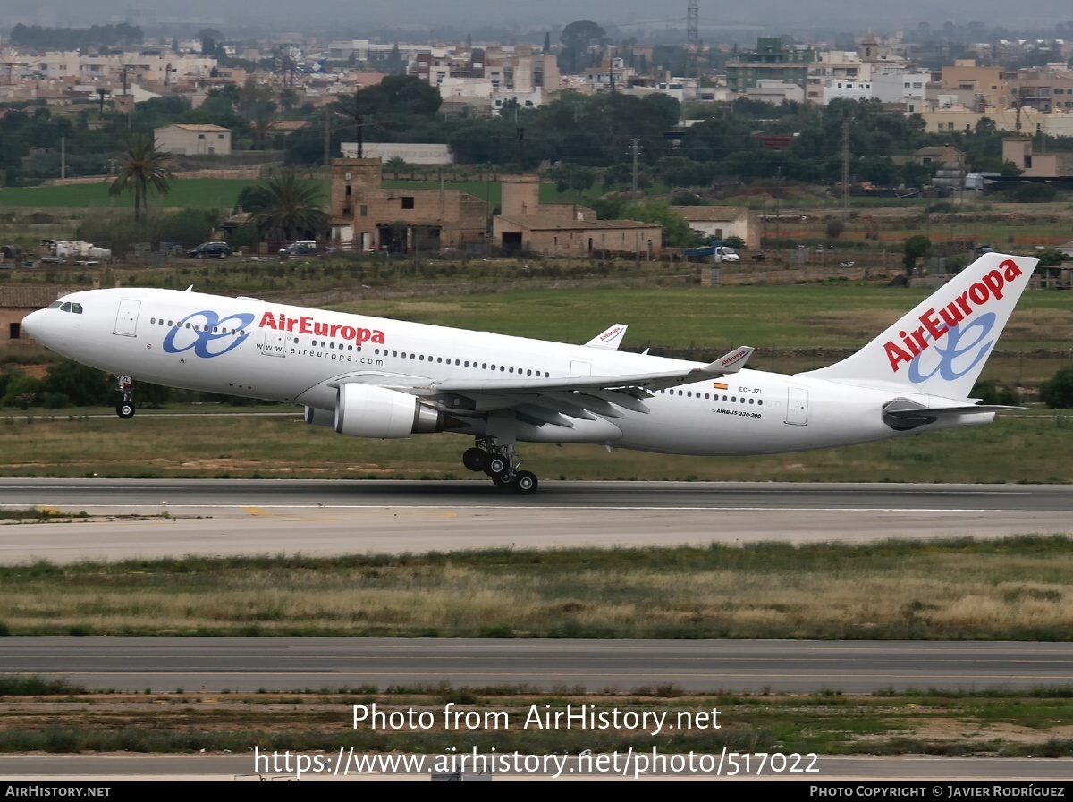 Aircraft Photo of EC-JZL | Airbus A330-202 | Air Europa | AirHistory.net #517022