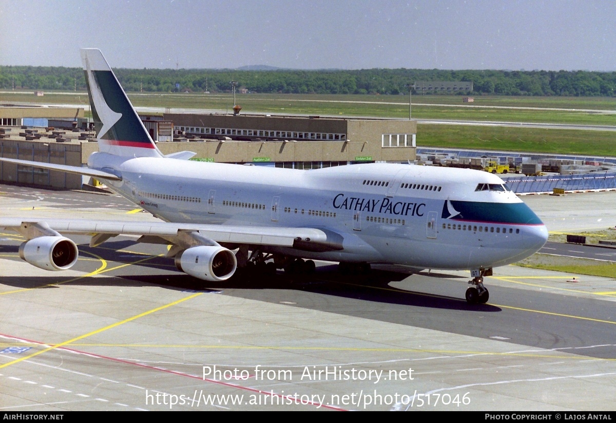 Aircraft Photo of B-HOT | Boeing 747-467 | Cathay Pacific Airways | AirHistory.net #517046