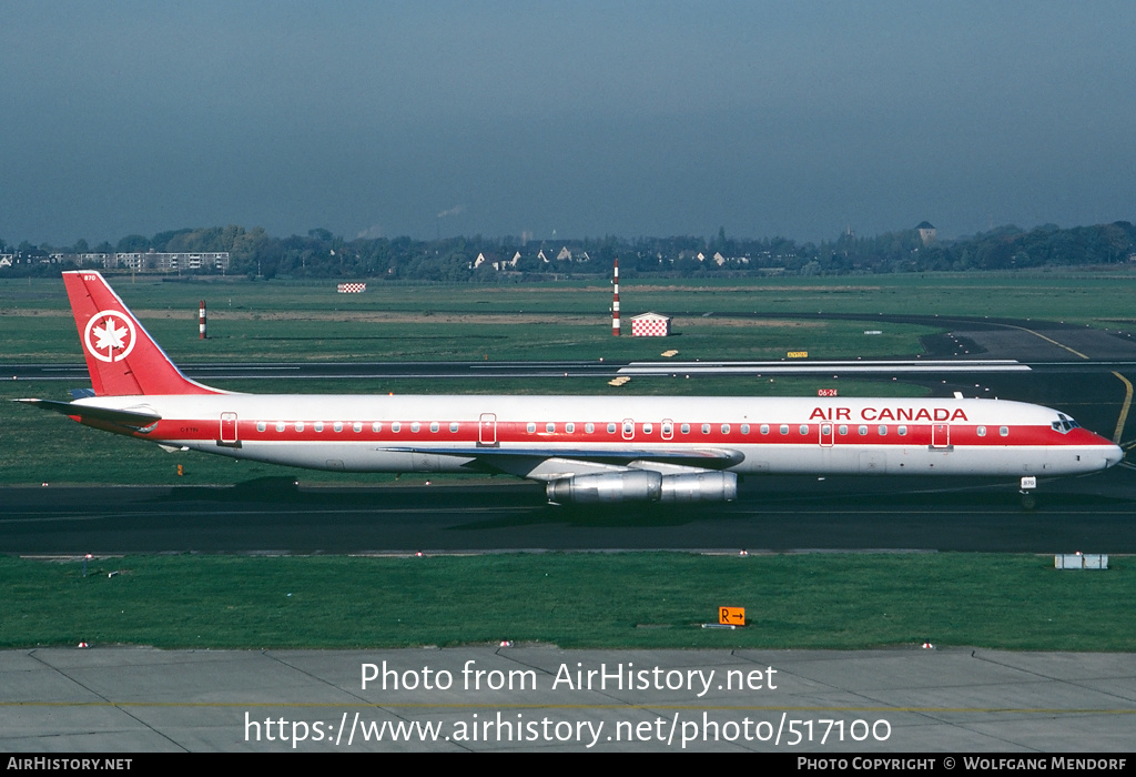 Aircraft Photo of C-FTIN | McDonnell Douglas DC-8-63 | Air Canada | AirHistory.net #517100