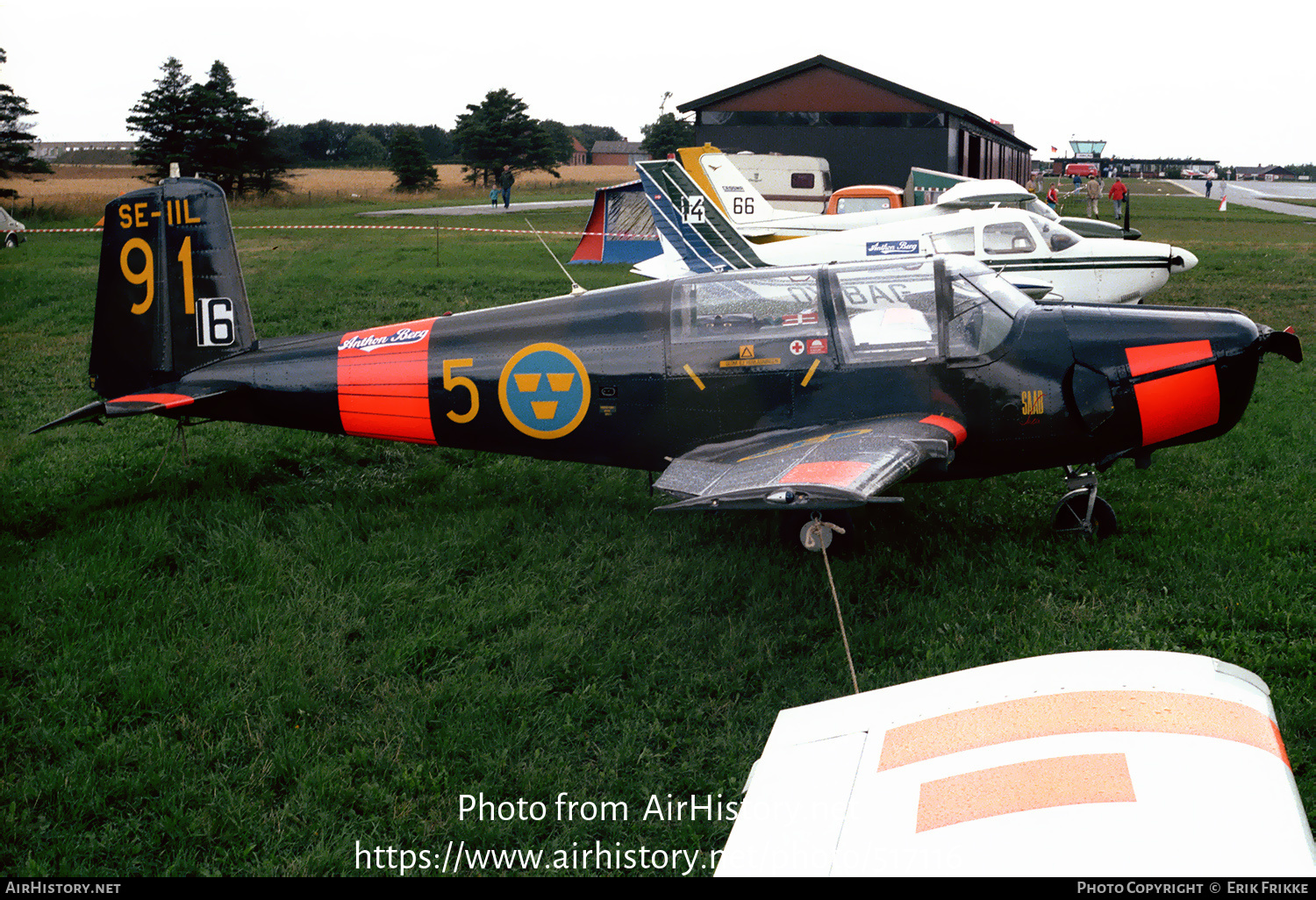 Aircraft Photo of SE-IIL / 50011 | Saab Sk50B Safir (91B) | Sweden - Air Force | AirHistory.net #517116