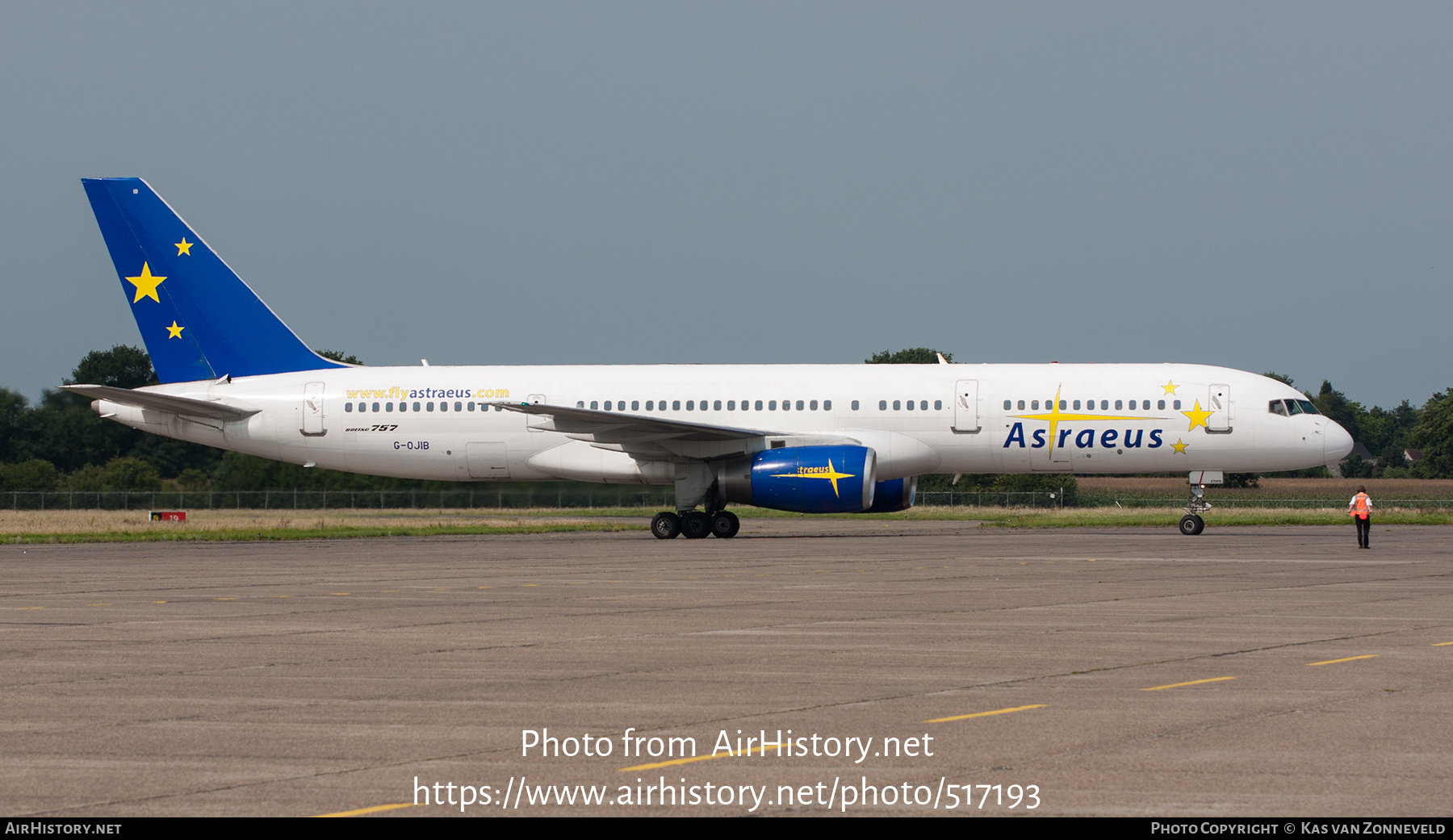 Aircraft Photo of G-OJIB | Boeing 757-23A | Astraeus Airlines | AirHistory.net #517193