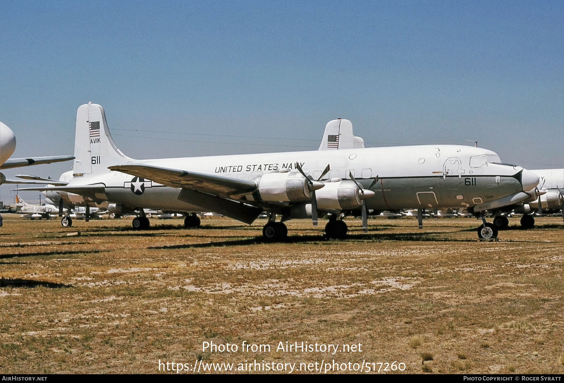 Aircraft Photo of 131611 | Douglas C-118B Liftmaster | USA - Navy | AirHistory.net #517260