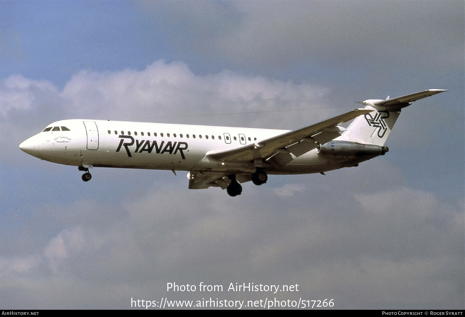 Aircraft Photo of EI-BVG | BAC 111-525FT One-Eleven | Ryanair | AirHistory.net #517266