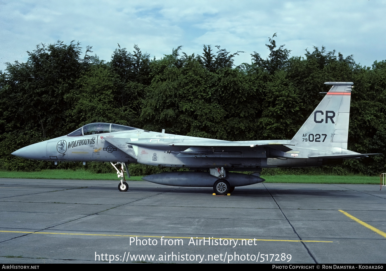 Aircraft Photo of 79-0027 / AF79-027 | McDonnell Douglas F-15C Eagle | USA - Air Force | AirHistory.net #517289