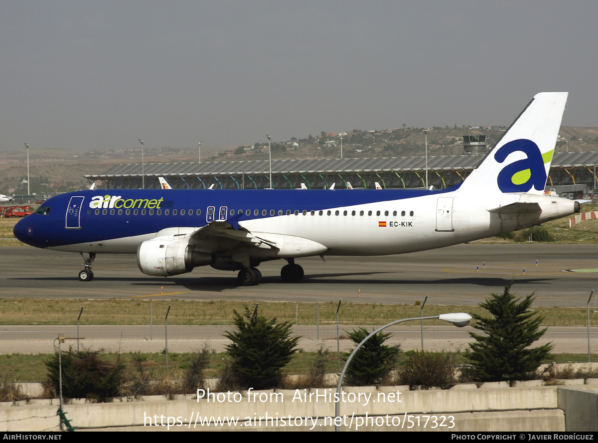 Aircraft Photo of EC-KIK | Airbus A320-211 | Air Comet | AirHistory.net #517323