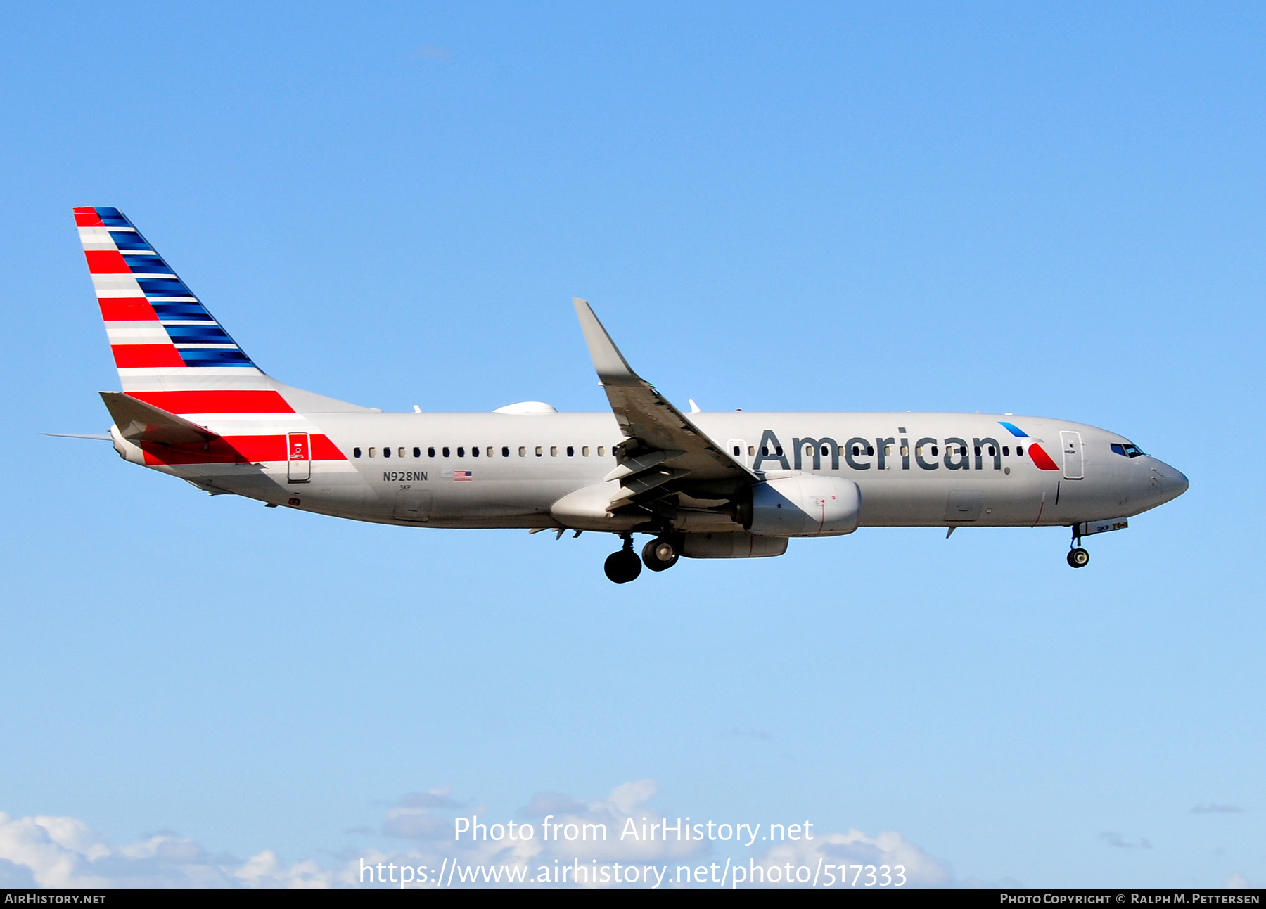 Aircraft Photo of N928NN | Boeing 737-823 | American Airlines | AirHistory.net #517333