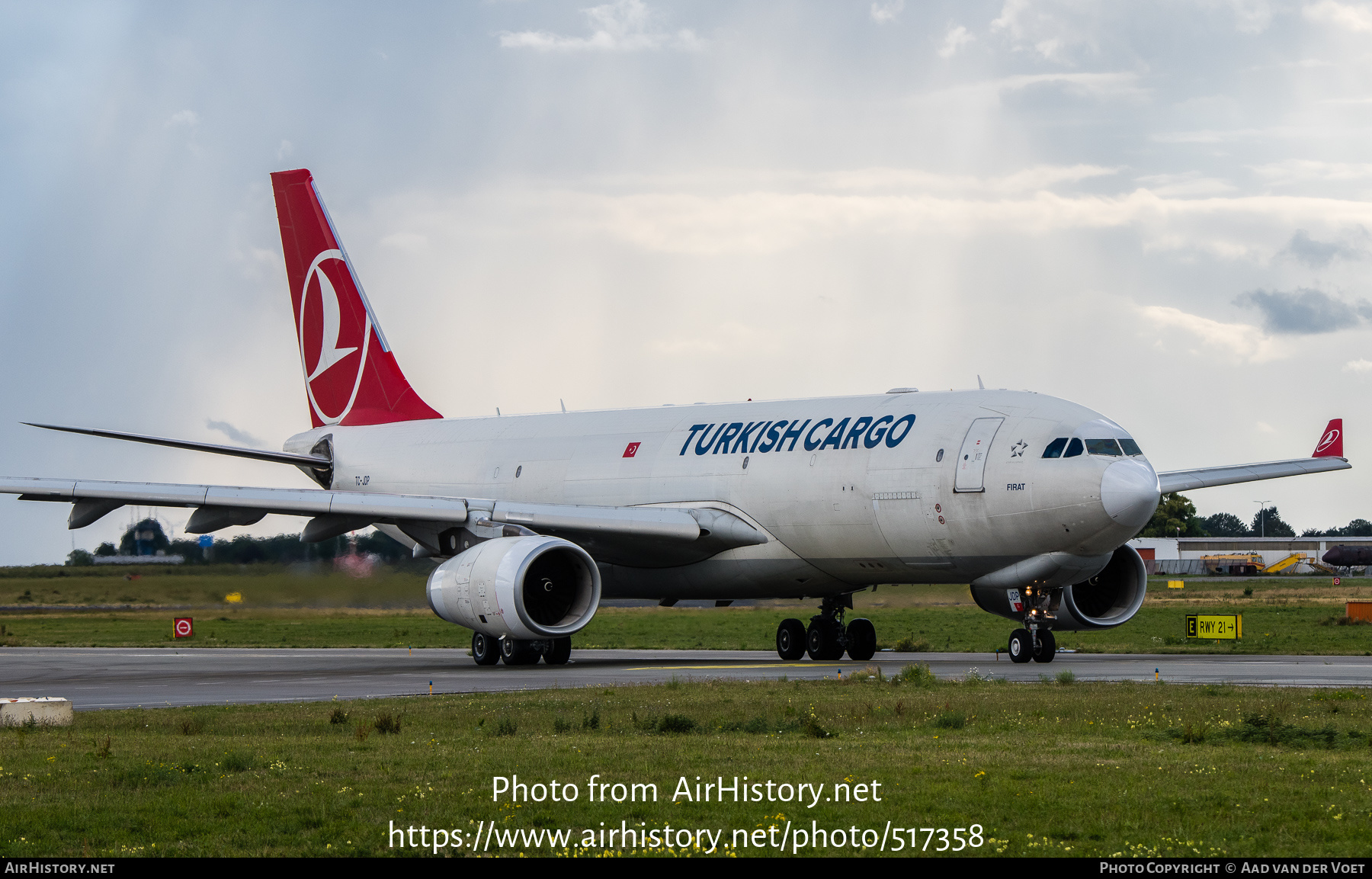 Aircraft Photo of TC-JDP | Airbus A330-243F | Turkish Airlines Cargo | AirHistory.net #517358