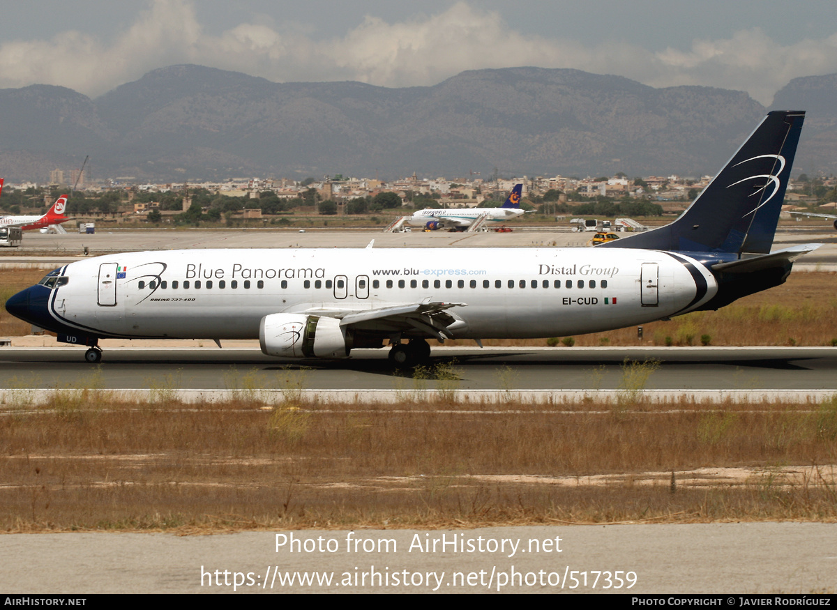 Aircraft Photo of EI-CUD | Boeing 737-4Q8 | Blue Panorama Airlines | AirHistory.net #517359