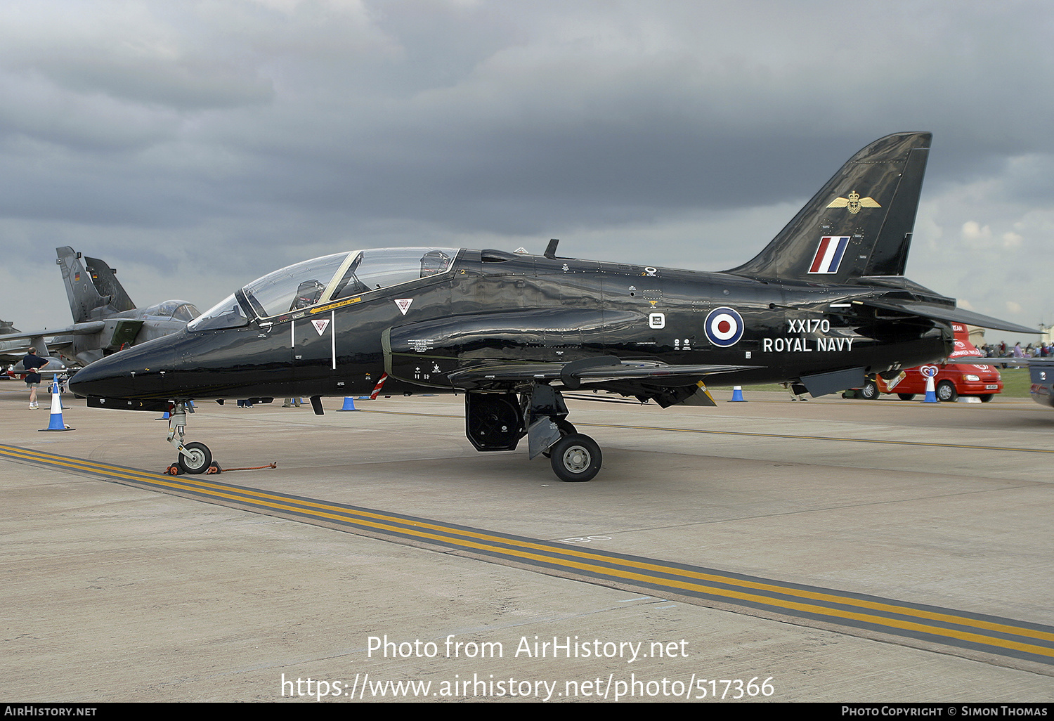 Aircraft Photo of XX170 | Hawker Siddeley Hawk T1 | UK - Navy | AirHistory.net #517366