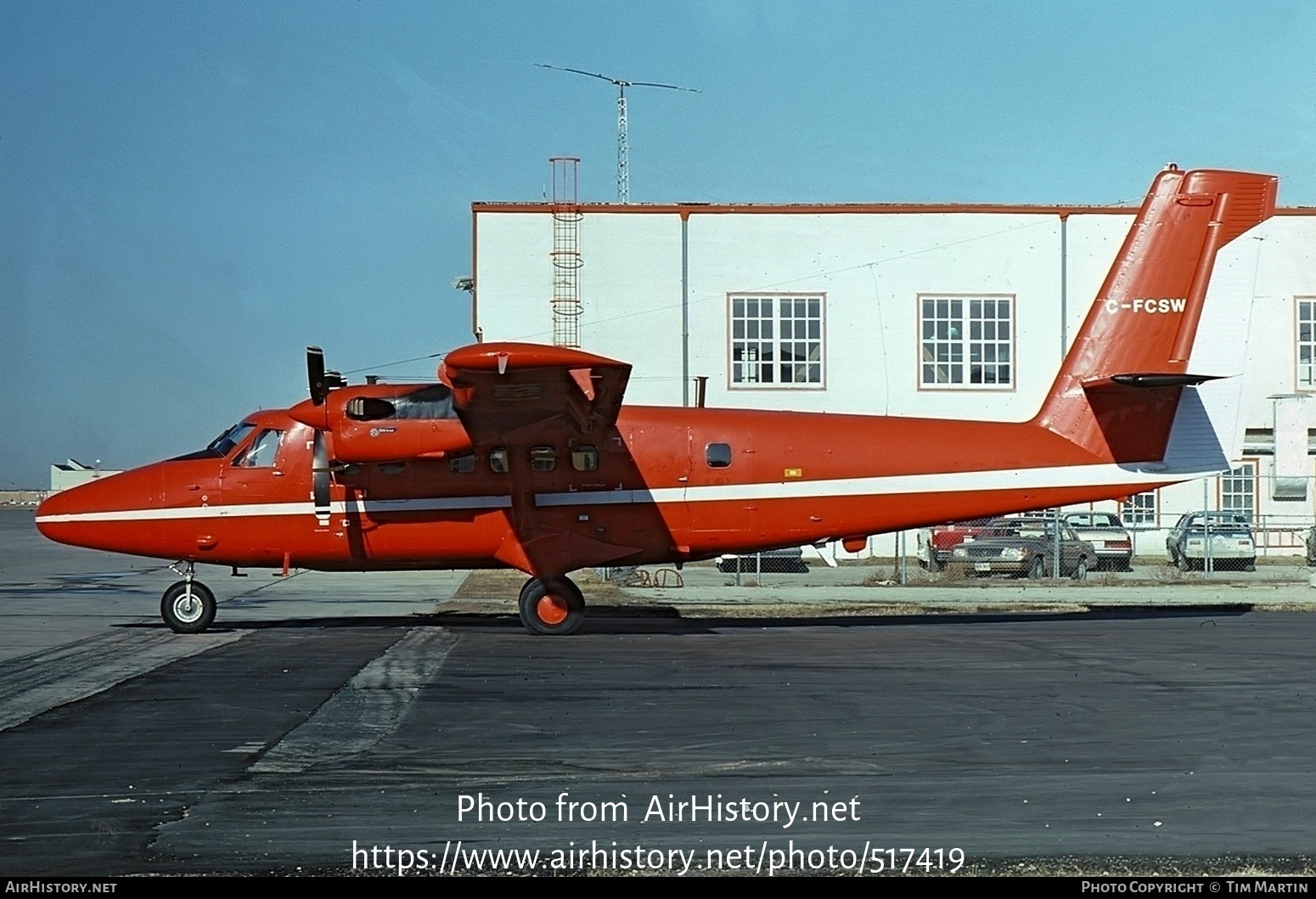 Aircraft Photo of C-FCSW | De Havilland Canada DHC-6-300 Twin Otter | AirHistory.net #517419