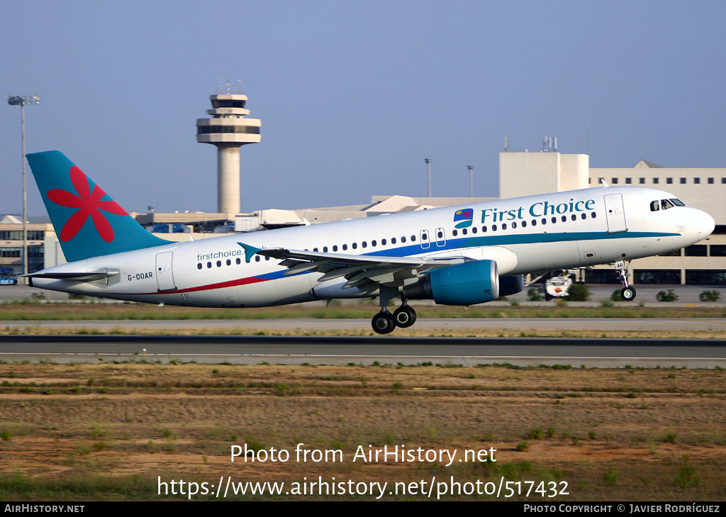 Aircraft Photo of G-OOAR | Airbus A320-214 | First Choice Airways | AirHistory.net #517432