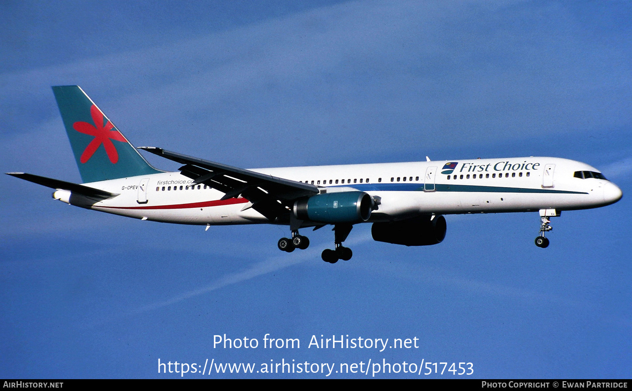 Aircraft Photo of G-CPEV | Boeing 757-236 | Air 2000 | AirHistory.net #517453