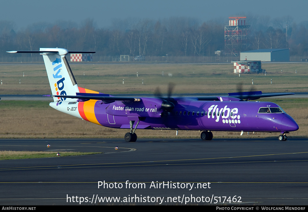 Aircraft Photo of G-JECF | Bombardier DHC-8-402 Dash 8 | Flybe | AirHistory.net #517462