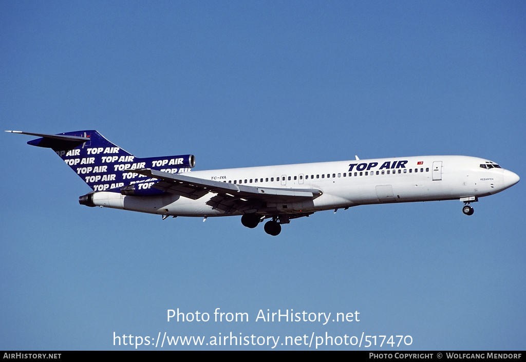 Aircraft Photo of TC-IYA | Boeing 727-2F2/Adv | Top Air | AirHistory.net #517470