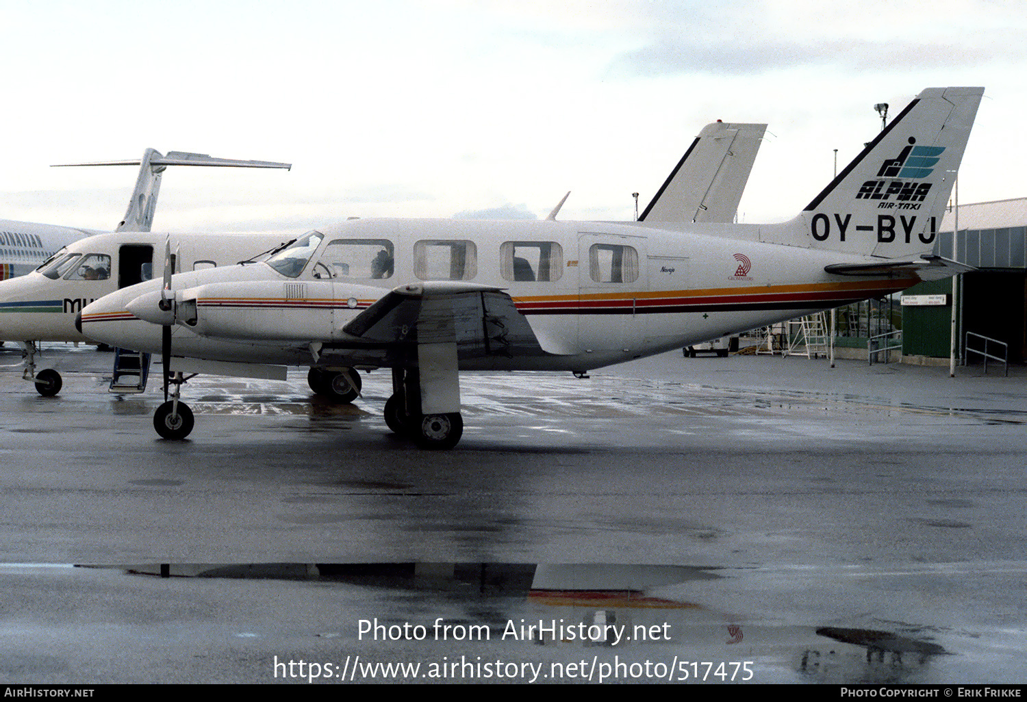 Aircraft Photo of OY-BYJ | Piper PA-31-310 Navajo C | Alpha Air | AirHistory.net #517475