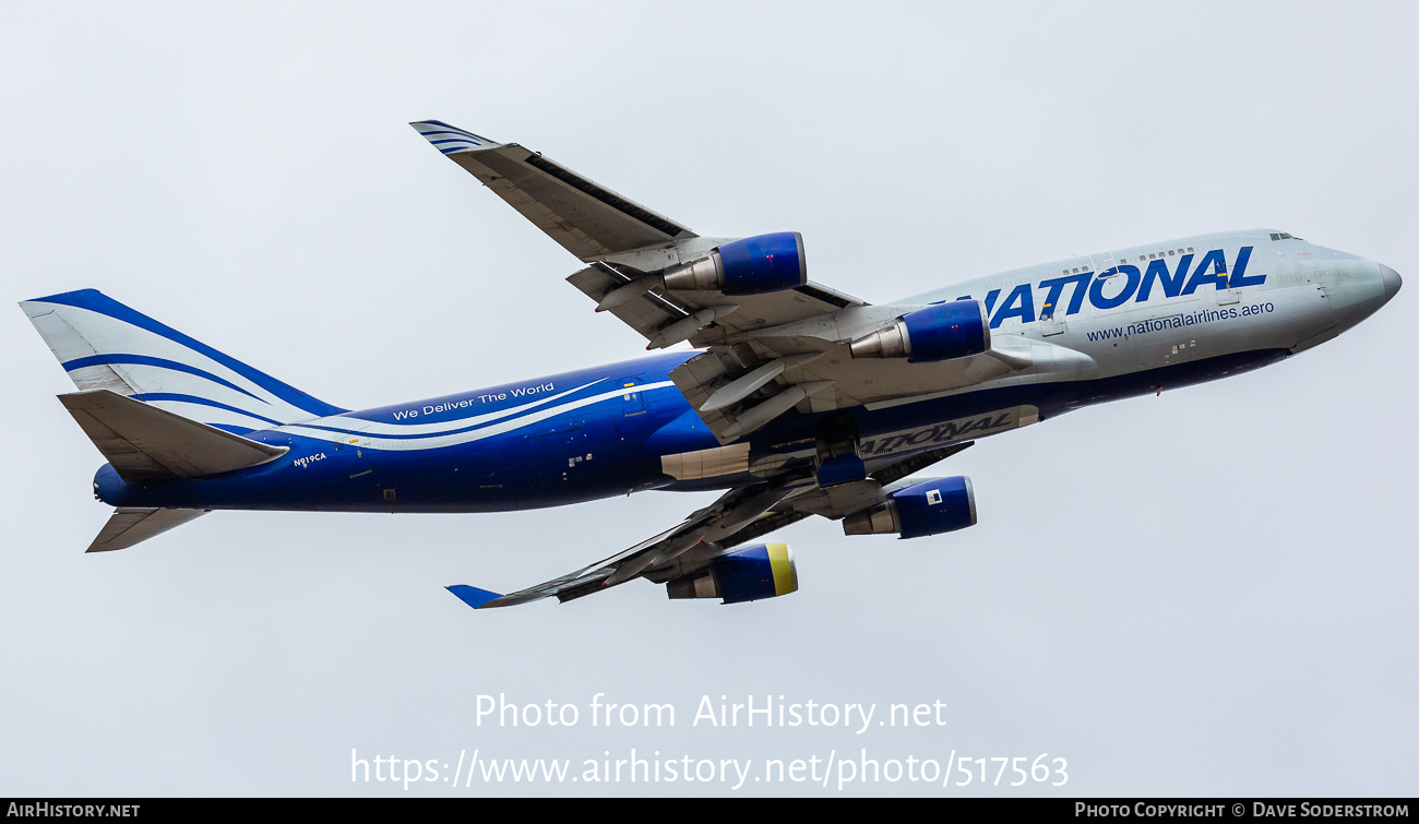 Aircraft Photo of N919AC | Boeing 747-428ERF | National Airlines | AirHistory.net #517563