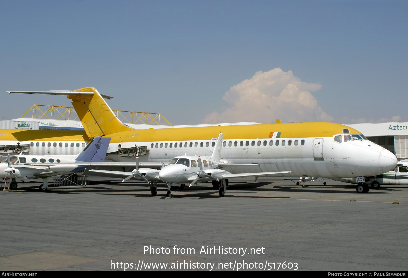 Aircraft Photo of XA-SXV | Douglas DC-9-14 | TAESA - Transportes Aéreos Ejecutivos | AirHistory.net #517603