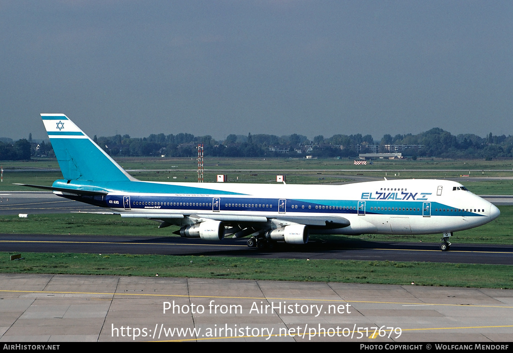 Aircraft Photo of 4X-AXQ | Boeing 747-238B | El Al Israel Airlines | AirHistory.net #517679