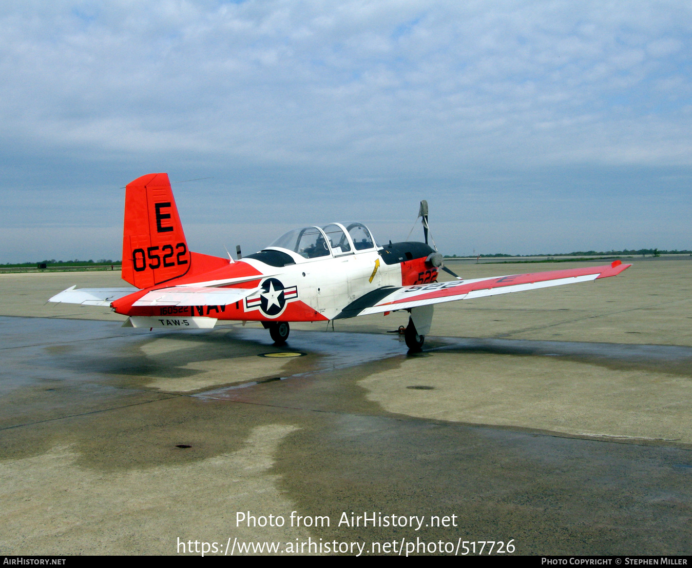 Aircraft Photo of 160522 | Beech T-34C Turbo Mentor (45) | USA - Navy ...