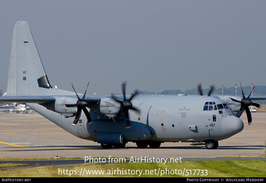 Aircraft Photo of ZH887 | Lockheed Martin C-130J Hercules C5 | UK - Air Force | AirHistory.net #517733