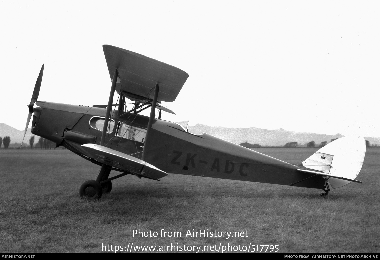 Aircraft Photo of ZK-ADC | De Havilland D.H. 83 Fox Moth | AirHistory.net #517795