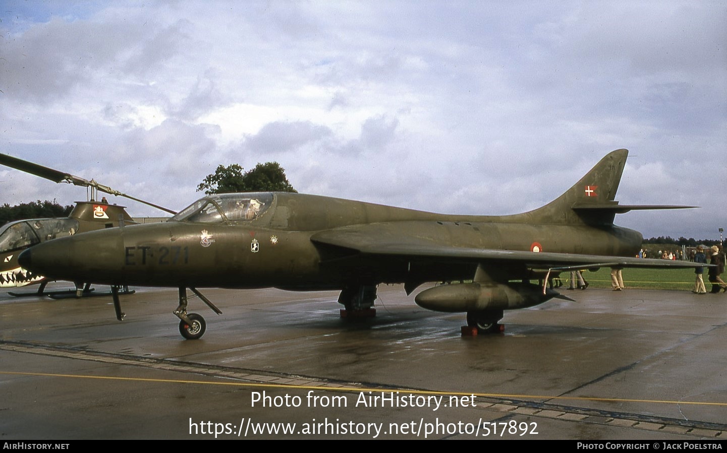 Aircraft Photo of ET-271 | Hawker Hunter T53 | Denmark - Air Force | AirHistory.net #517892