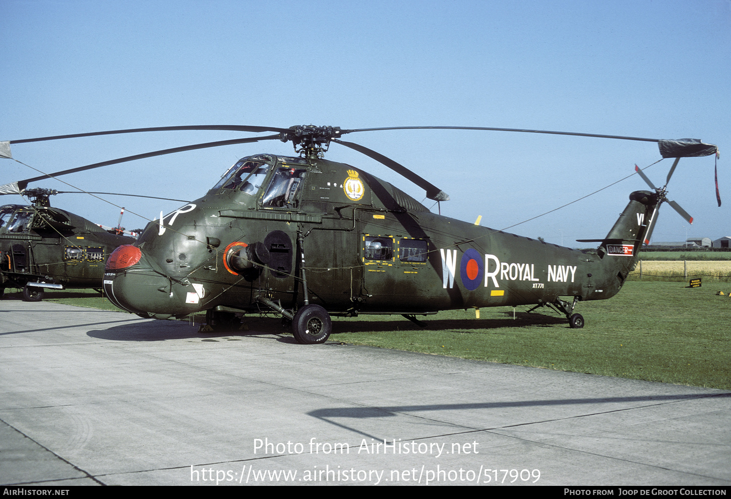 Aircraft Photo of XT771 | Westland WS-58 Wessex HU.5 | UK - Navy | AirHistory.net #517909