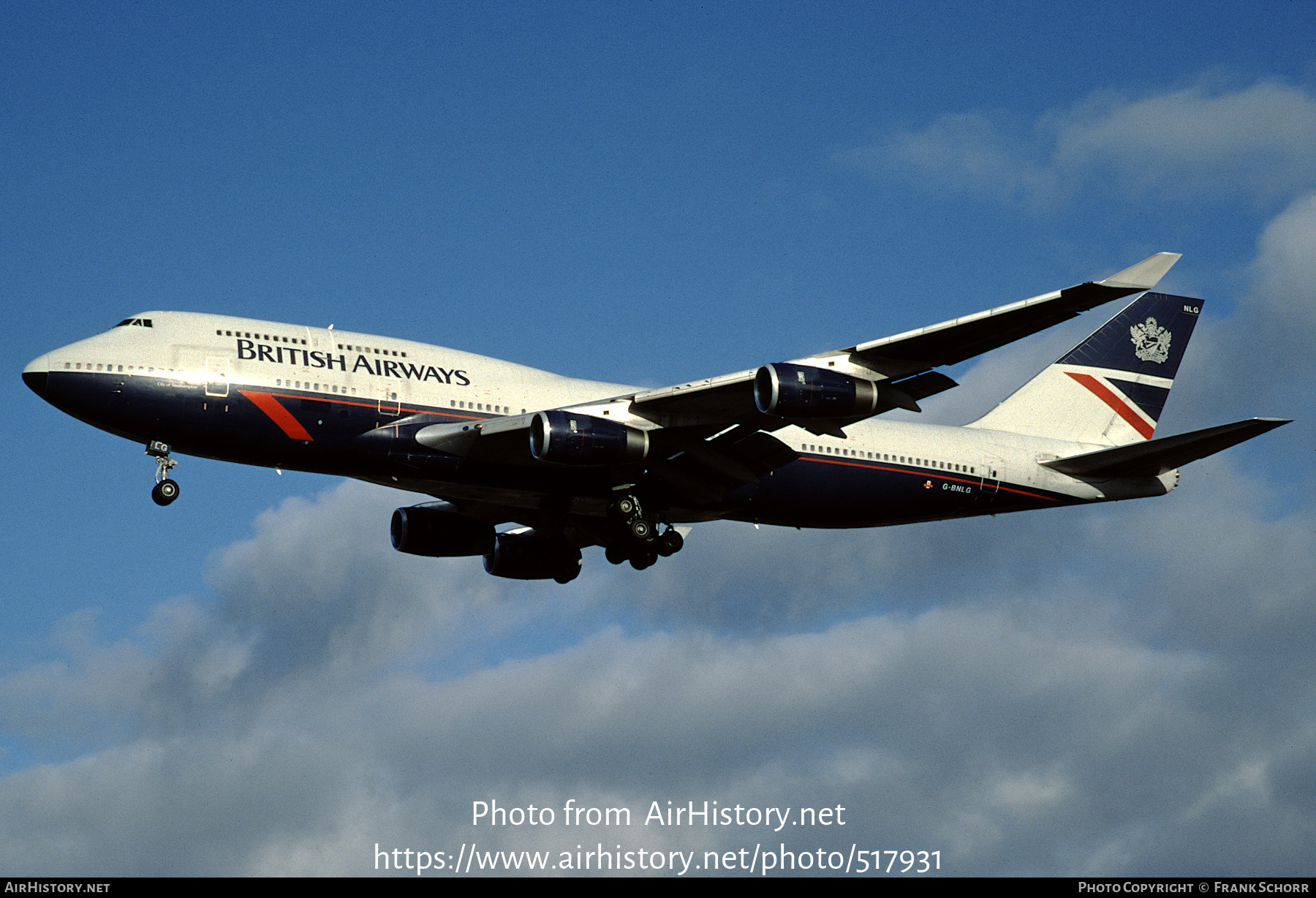 Aircraft Photo of G-BNLG | Boeing 747-436 | British Airways | AirHistory.net #517931