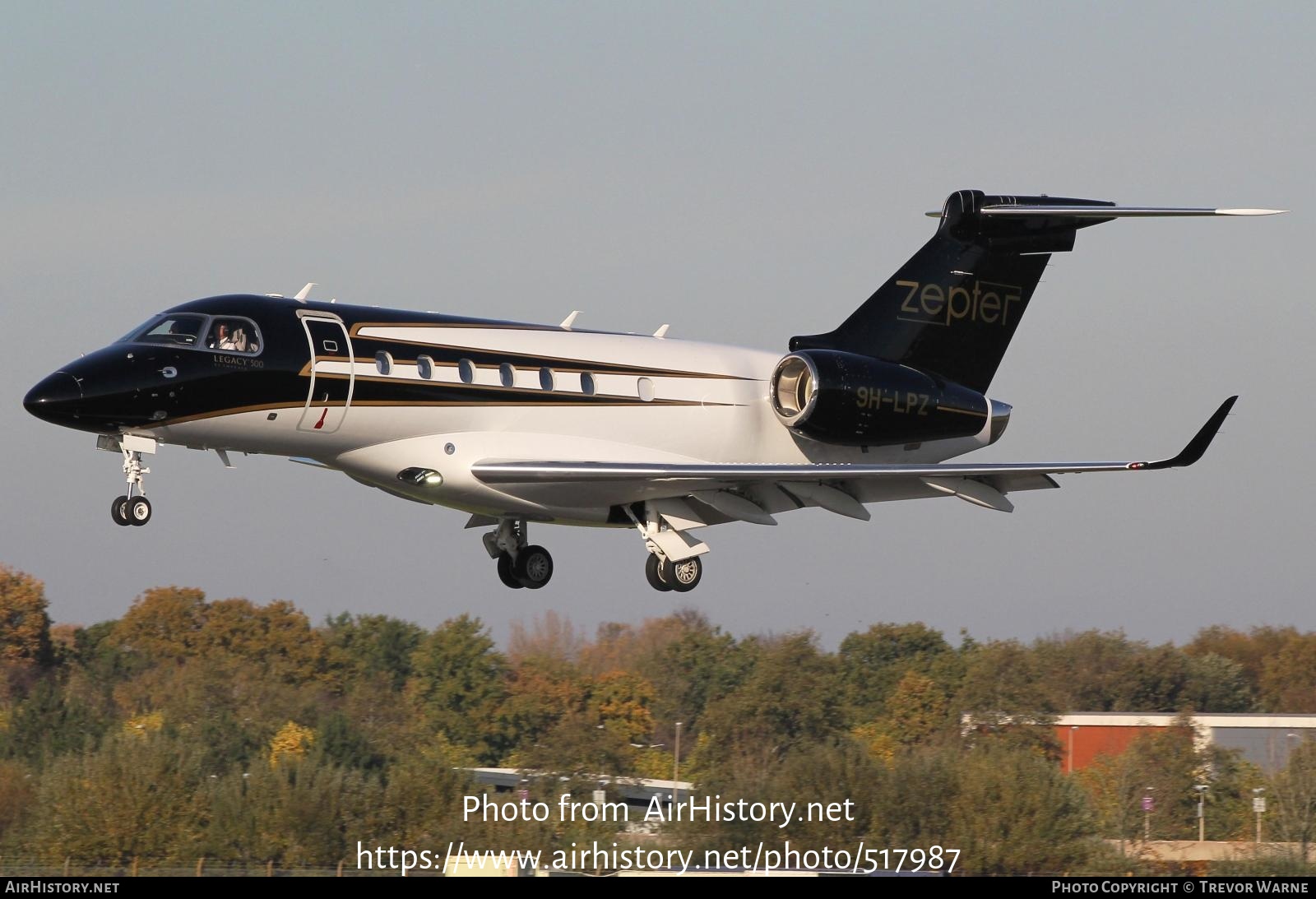 Aircraft Photo of 9H-LPZ | Embraer EMB-550 Legacy 500 | Zepter International | AirHistory.net #517987