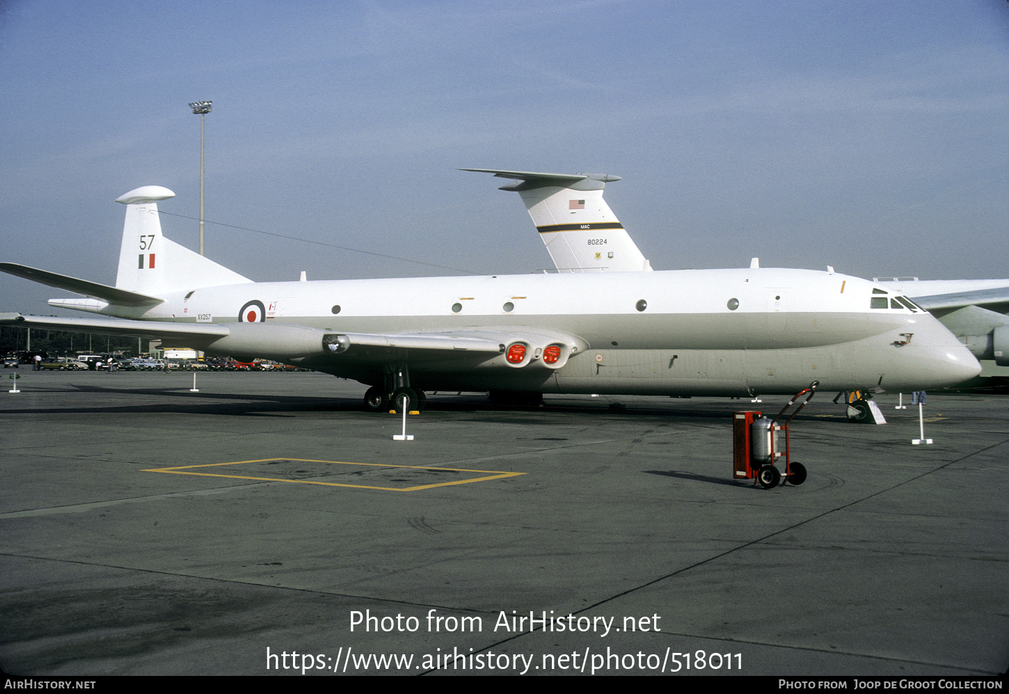 Aircraft Photo of XV257 | Hawker Siddeley HS-801 Nimrod MR.1 | UK - Air Force | AirHistory.net #518011