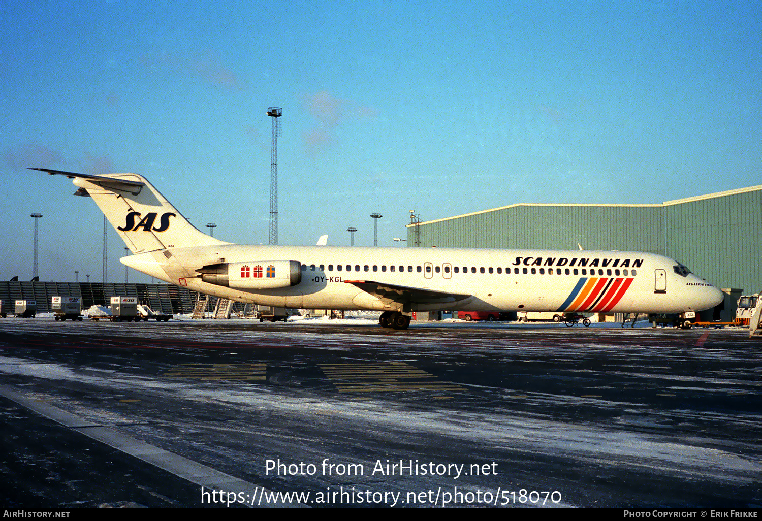 Aircraft Photo of OY-KGL | McDonnell Douglas DC-9-41 | Scandinavian Airlines - SAS | AirHistory.net #518070