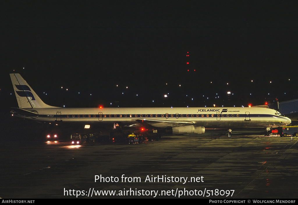 Aircraft Photo of TF-FLF | McDonnell Douglas DC-8-63CF | Icelandair | AirHistory.net #518097