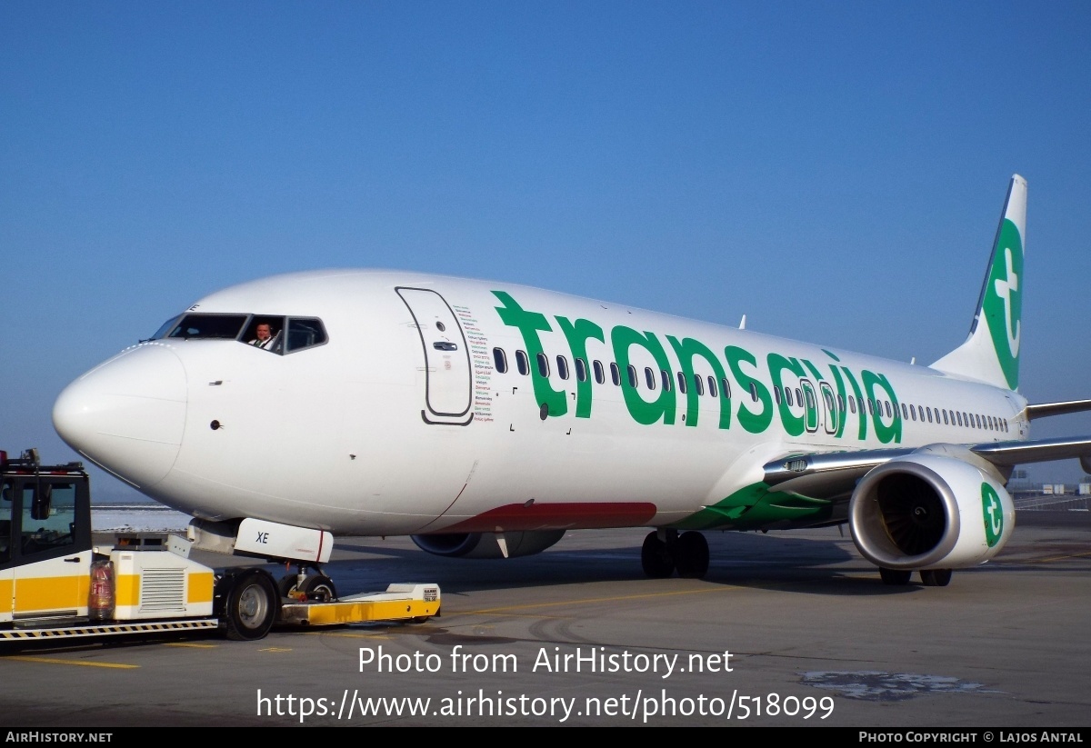 Aircraft Photo of PH-HXE | Boeing 737-8K2 | Transavia | AirHistory.net #518099