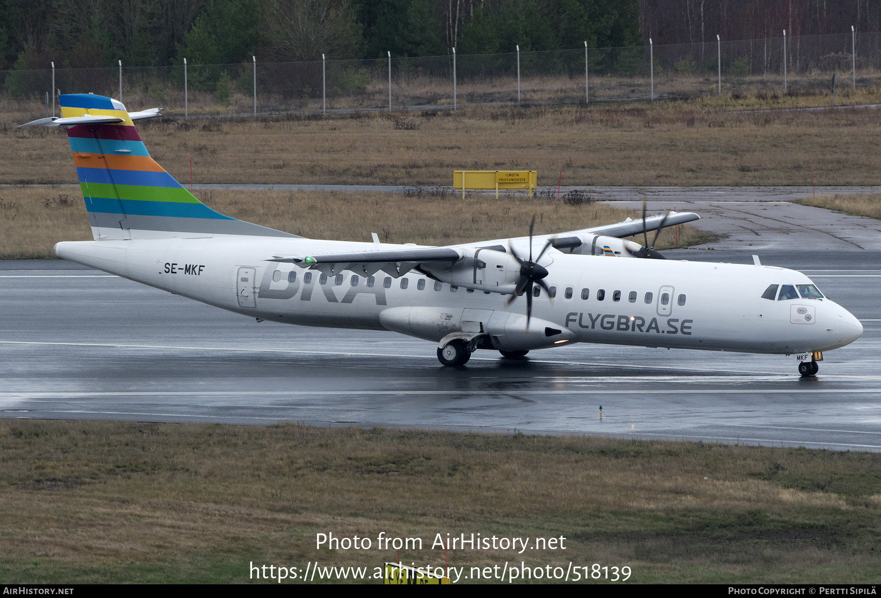 Aircraft Photo of SE-MKF | ATR ATR-72-600 (ATR-72-212A) | BRA - Braathens Regional Airlines | AirHistory.net #518139