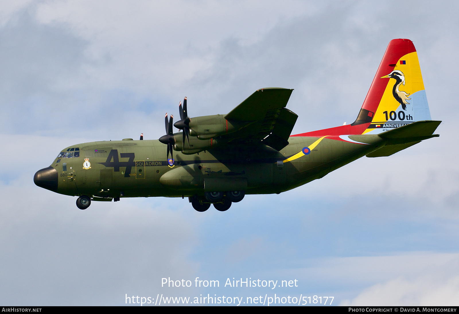 Aircraft Photo of ZH880 | Lockheed Martin C-130J Hercules C5 | UK - Air Force | AirHistory.net #518177