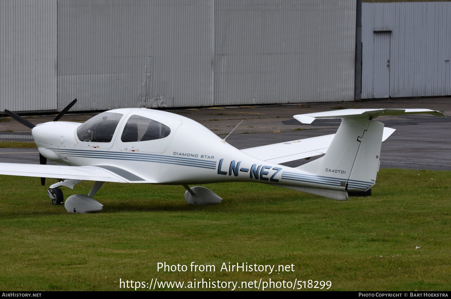 Aircraft Photo of LN-NEZ | Diamond DA40D Diamond Star TDI | AirHistory.net #518299