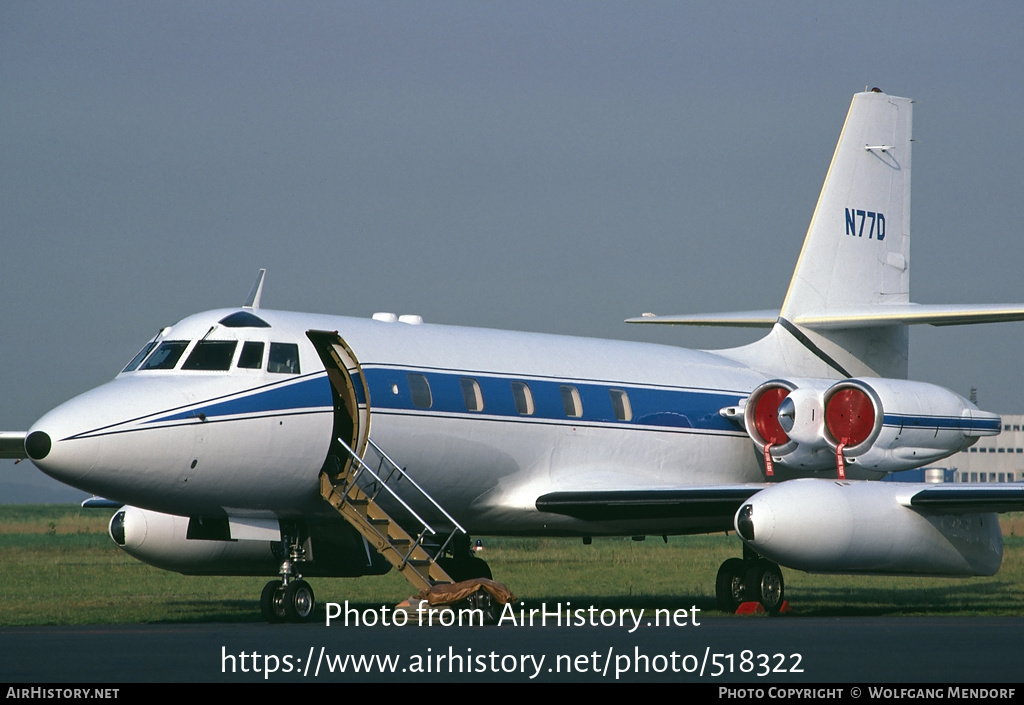 Aircraft Photo of N77D | Lockheed L-1329 JetStar 731 | AirHistory.net #518322