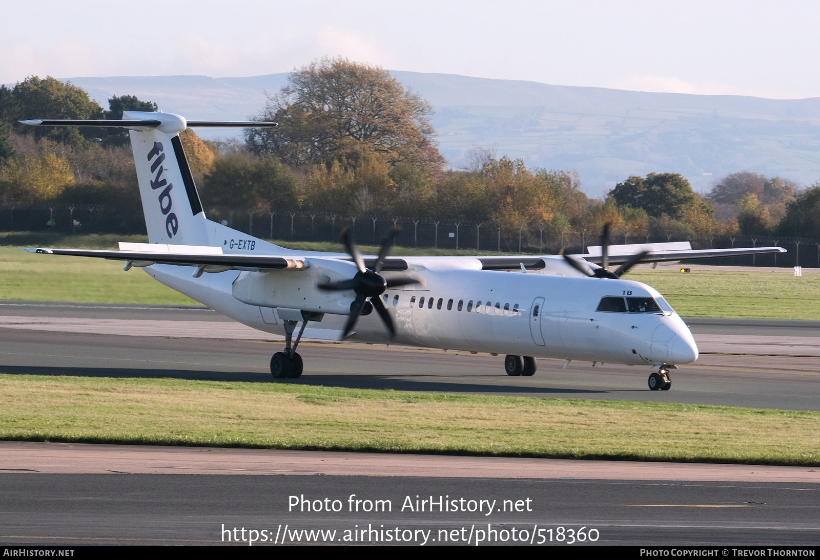 Aircraft Photo of G-EXTB | Bombardier DHC-8-402 Dash 8 | Flybe | AirHistory.net #518360