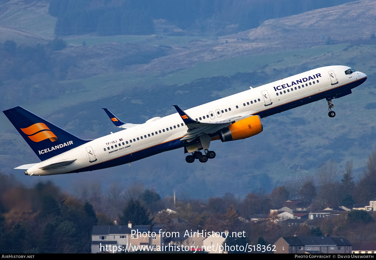 Aircraft Photo of TF-ISJ | Boeing 757-256 | Icelandair | AirHistory.net #518362