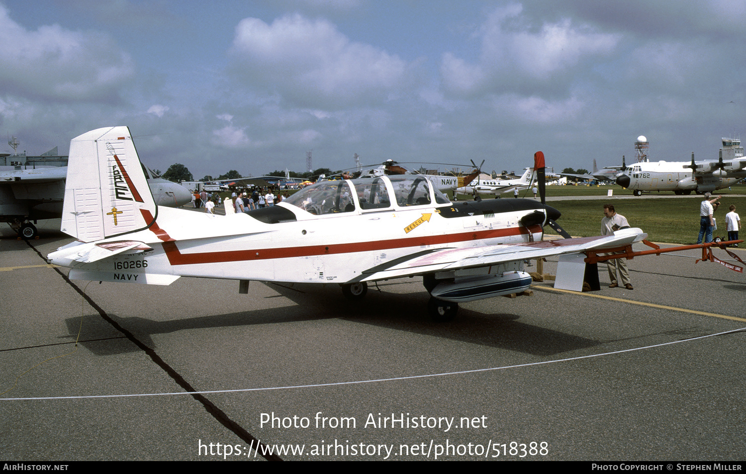 Aircraft Photo of 160266 | Beech NT-34C Turbo Mentor | USA - Navy | AirHistory.net #518388