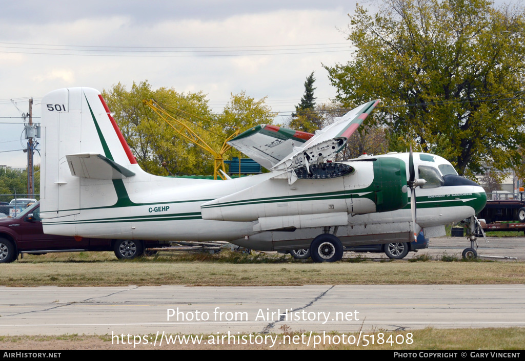 Aircraft Photo of C-GEHP | Grumman CS2F-3 Tracker | Saskatchewan Government | AirHistory.net #518408